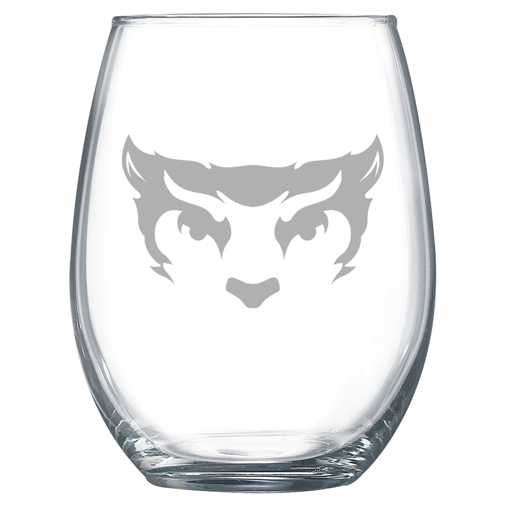 Willamette University Polar Camel 15 oz. Stemless Wine Glass