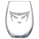 Willamette University Polar Camel 15 oz. Stemless Wine Glass