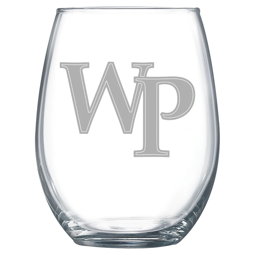 William Paterson University of New Jersey Polar Camel 15 oz. Stemless Wine Glass