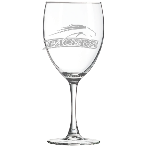 William Peace University Polar Camel 10 1/2 oz. Wine Glass