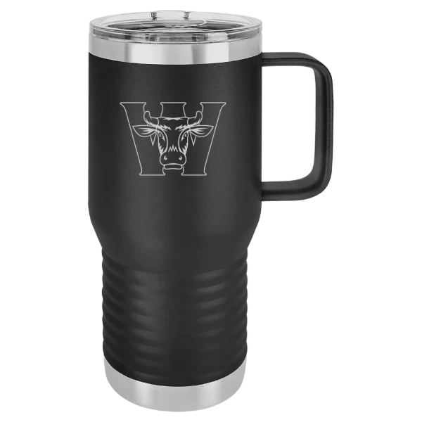 Williams College Polar Camel 20 oz. Travel Mug with Slider Lid