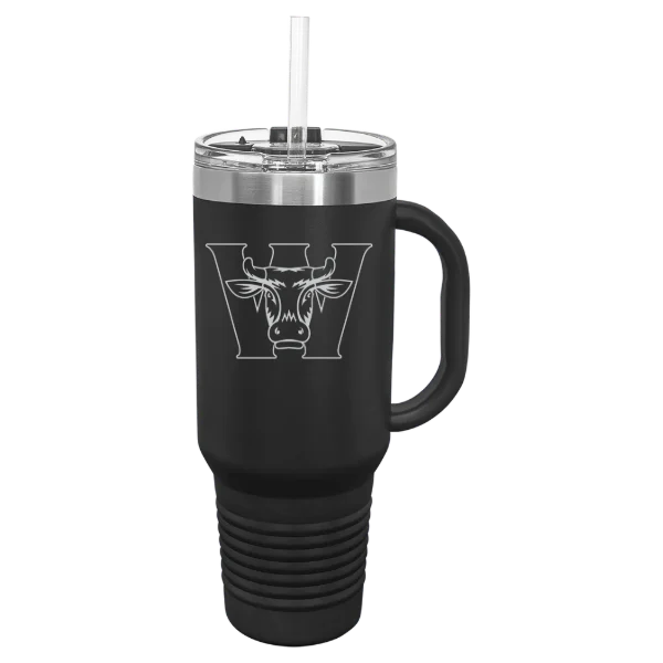 Williams College Polar Camel 40 oz. Travel Mug with Snap Lid & Straw