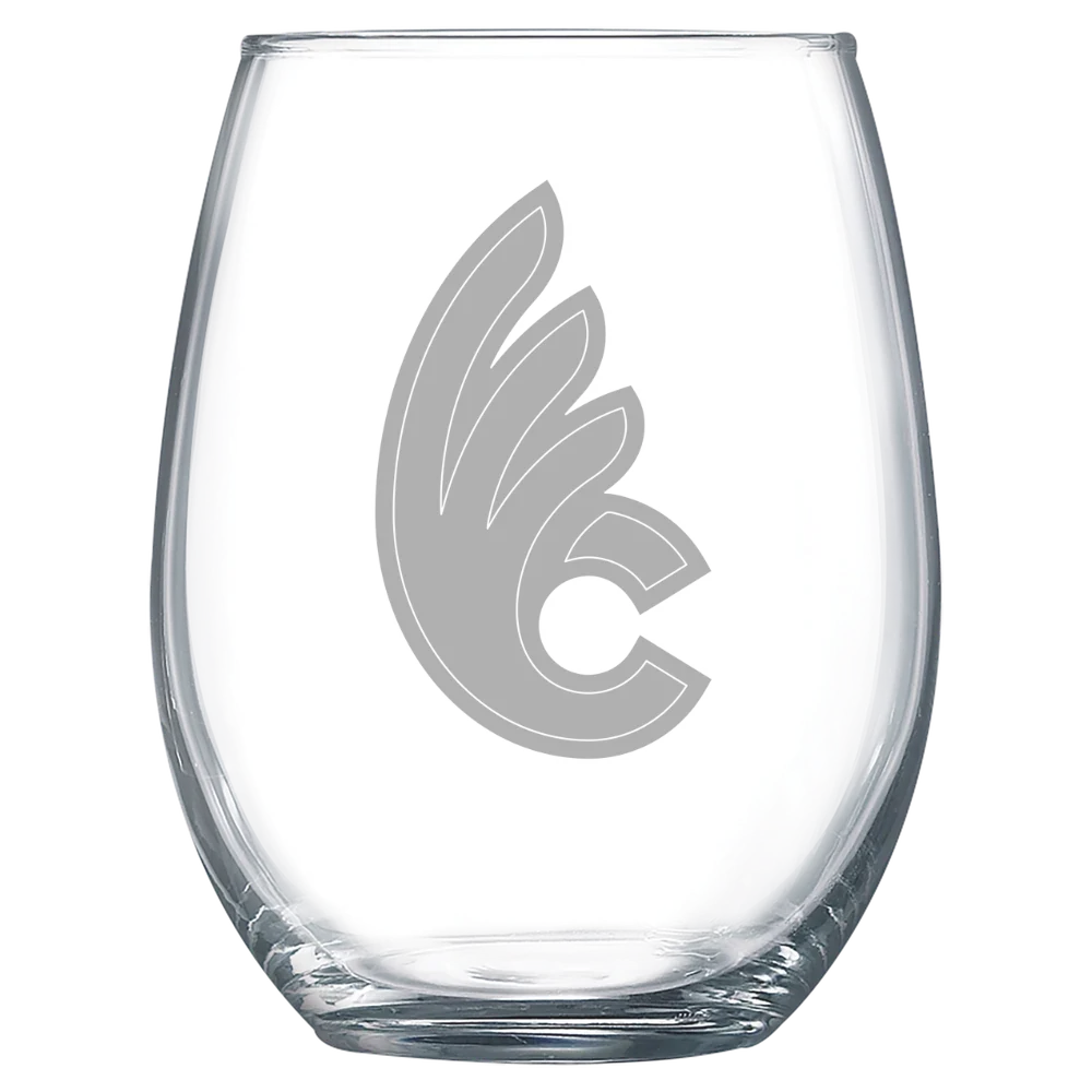 Wilmington College (Ohio) Polar Camel 15 oz. Stemless Wine Glass