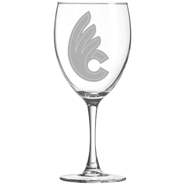 Wilmington College (Ohio) Polar Camel 10 1/2 oz. Wine Glass