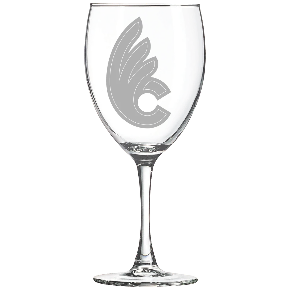 Wilmington College (Ohio) Polar Camel 10 1/2 oz. Wine Glass