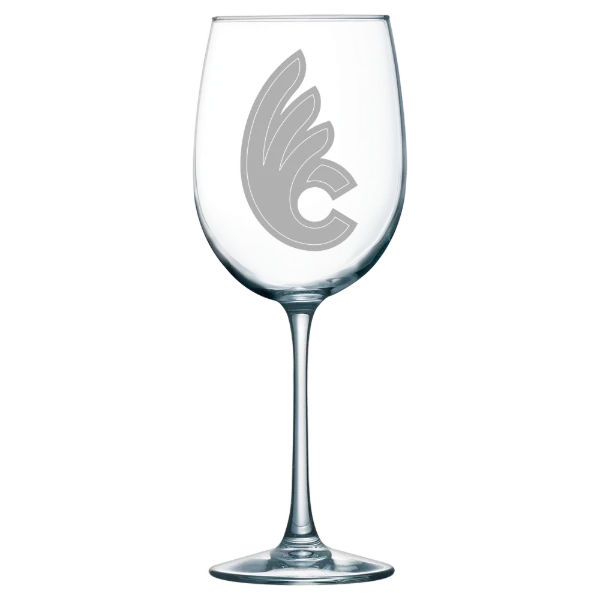 Wilmington College (Ohio) Polar Camel 19 oz. Wine Glass