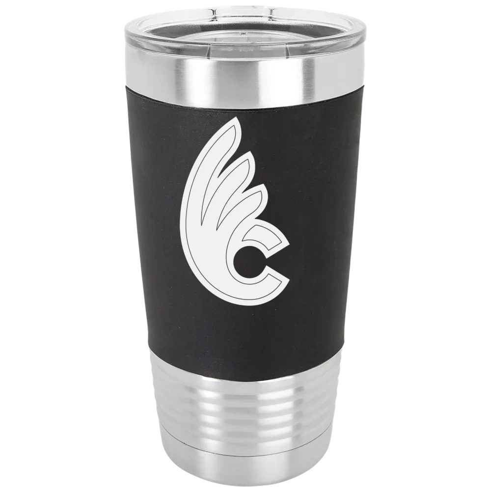 Wilmington College (Ohio) Polar Camel 20 oz. Silicone Grip Tumbler with Standard Lid