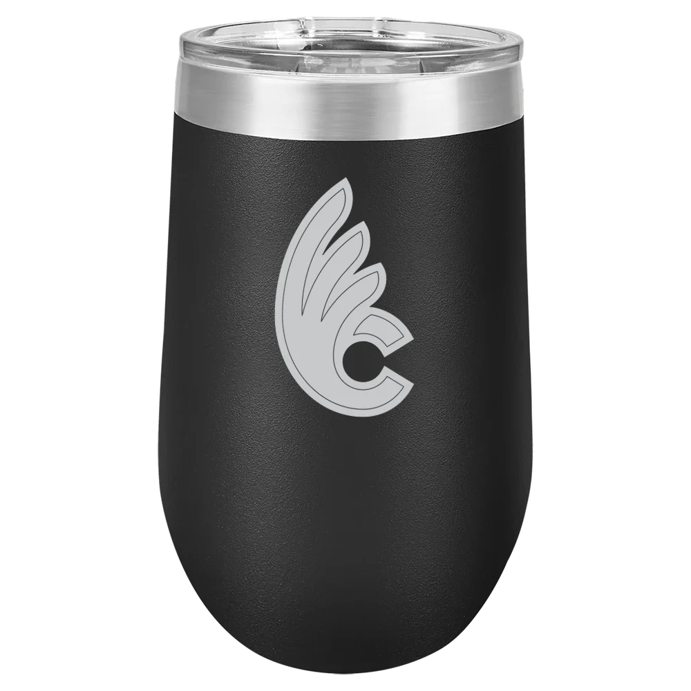 Wilmington College (Ohio) Polar Camel 16 oz. Stemless Wine Tumbler