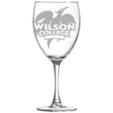 Wilson College Polar Camel 10 1/2 oz. Wine Glass