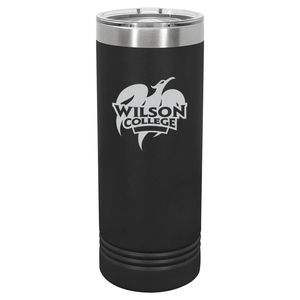 Wilson College Polar Camel 22 oz. Skinny Tumbler with Slider Lid