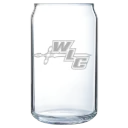 Wisconsin Lutheran College Polar Camel 16 oz. Can Glass