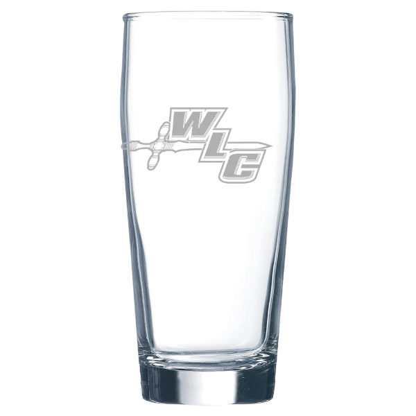 Wisconsin Lutheran College Polar Camel 16 oz. Willi Becher Beer Glass