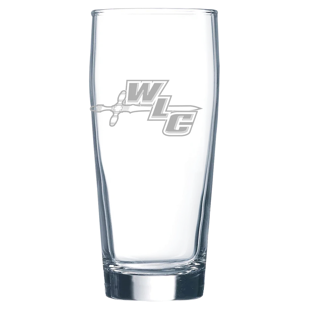 Wisconsin Lutheran College Polar Camel 16 oz. Willi Becher Beer Glass