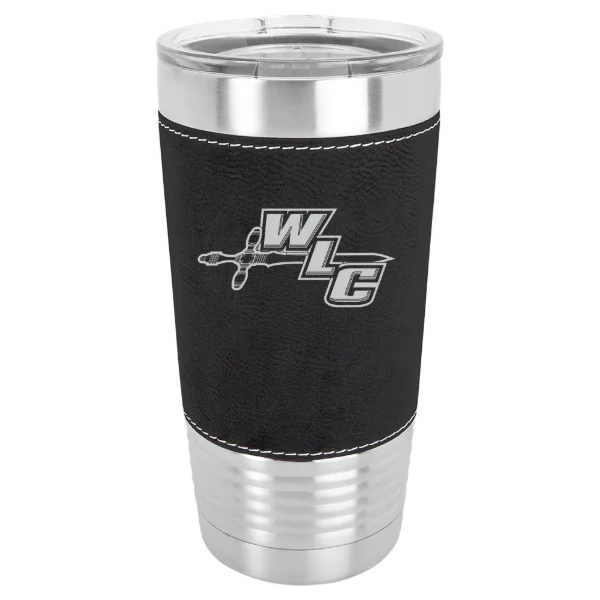 Wisconsin Lutheran College Polar Camel 20 oz. Leatherette Grip Tumbler with Standard Lid