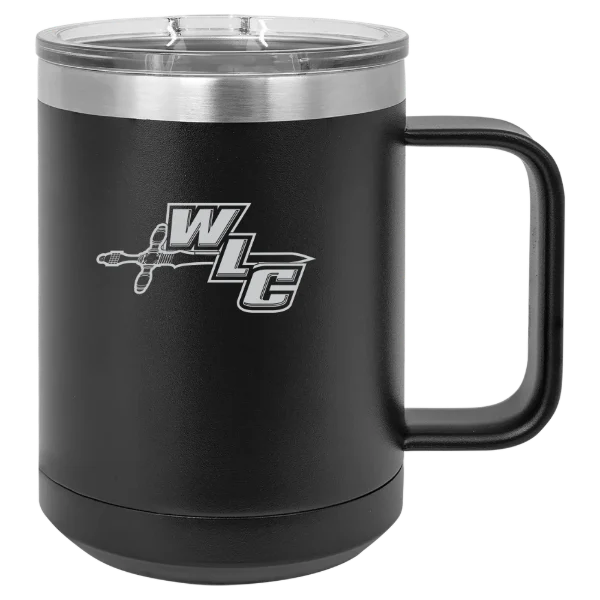 Wisconsin Lutheran College Polar Camel 15 oz. Mug with Slider Lid