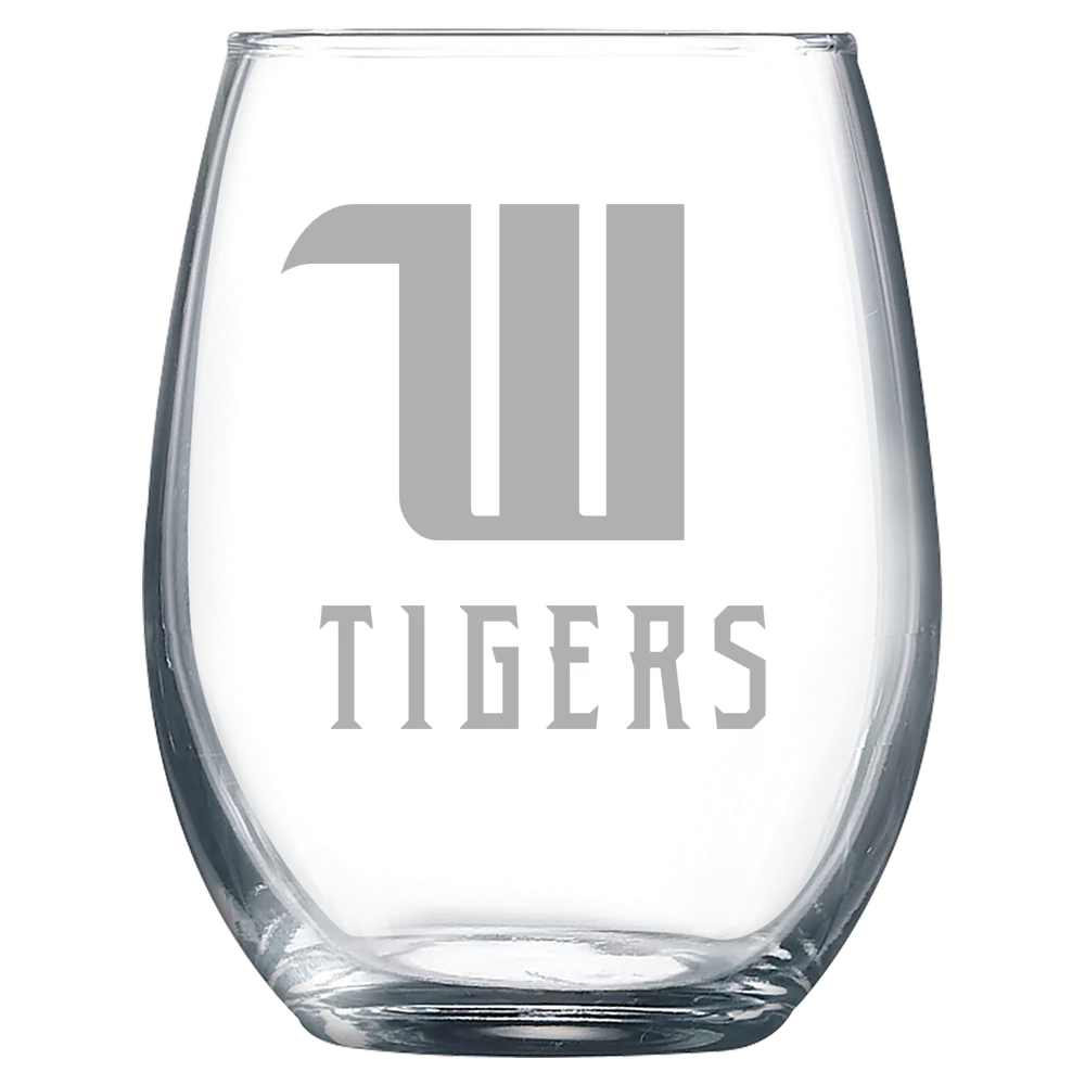 Wittenberg University Polar Camel 9 oz. Stemless Wine Glass