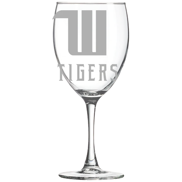 Wittenberg University Polar Camel 10 1/2 oz. Wine Glass