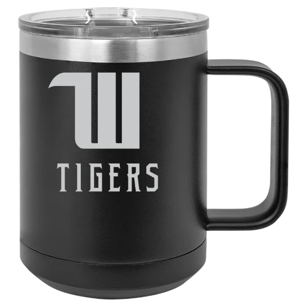 Wittenberg University Polar Camel 15 oz. Mug with Slider Lid