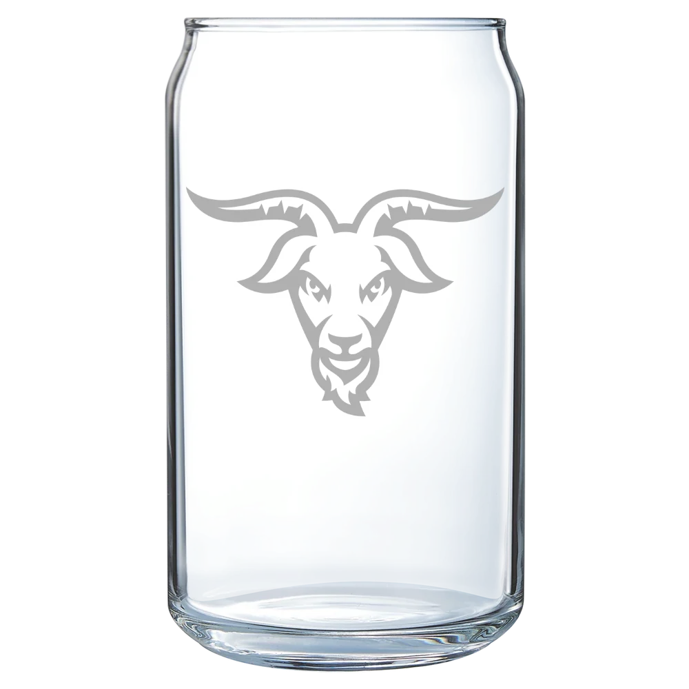 Worcester Polytechnic Institute Polar Camel 16 oz. Can Glass