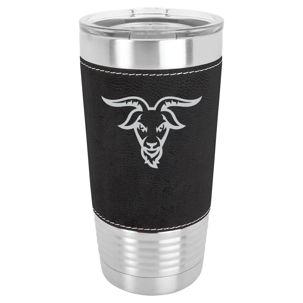 Worcester Polytechnic Institute Polar Camel 20 oz. Leatherette Grip Tumbler with Standard Lid
