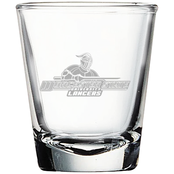 Worcester State University Polar Camel 1.7 oz. Shot Glass