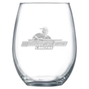 Worcester State University Polar Camel 15 oz. Stemless Wine Glass