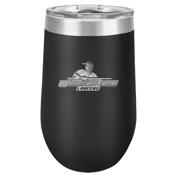 Worcester State University Polar Camel 16 oz. Stemless Wine Tumbler
