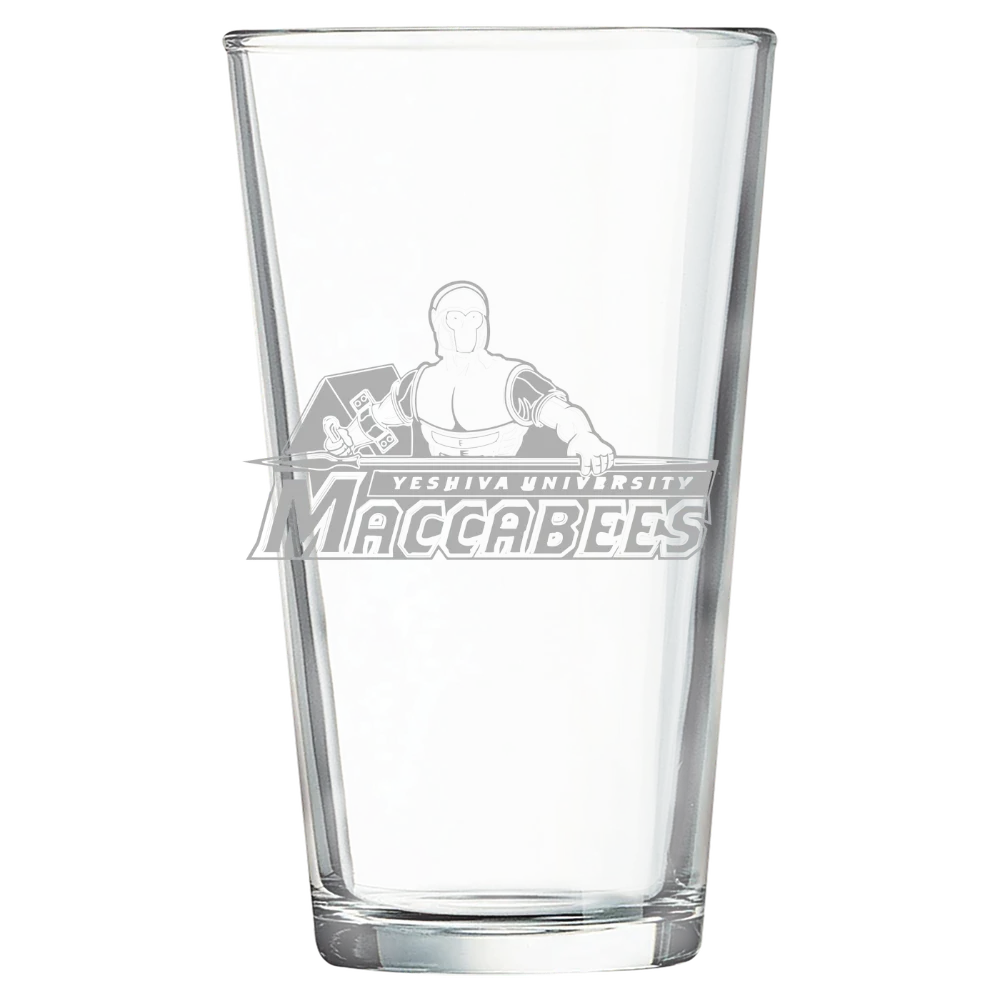 Yeshiva University Polar Camel 16 oz. Pint Mixing Glass