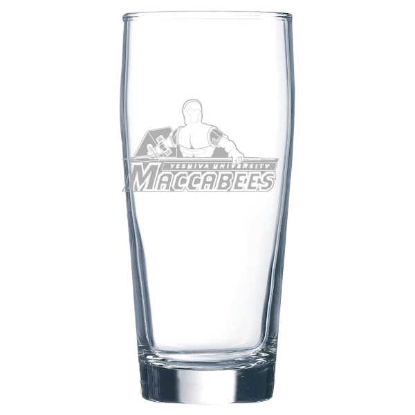 Yeshiva University Polar Camel 16 oz. Willi Becher Beer Glass