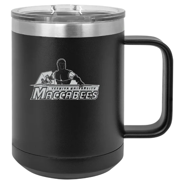 Yeshiva University Polar Camel 15 oz. Mug with Slider Lid