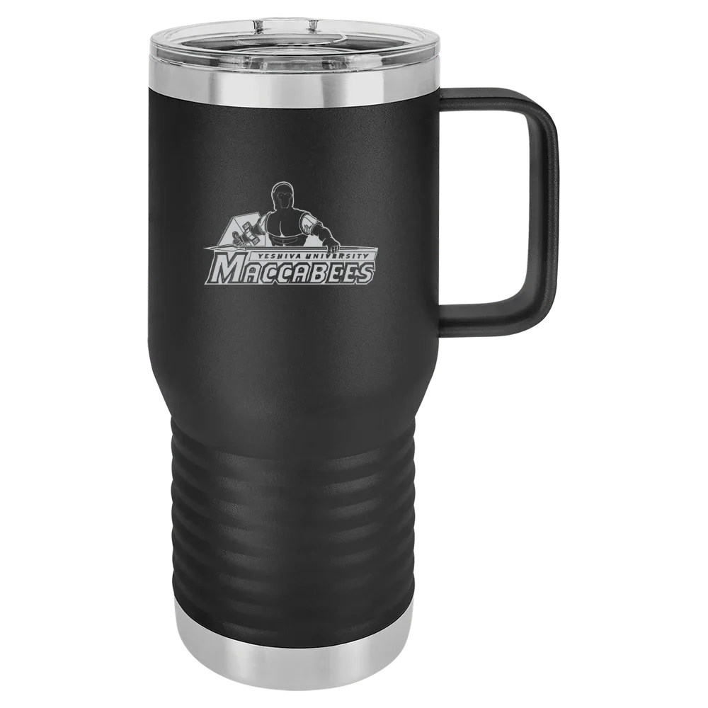 Yeshiva University Polar Camel 20 oz. Travel Mug with Slider Lid