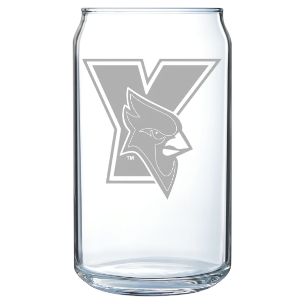 York College (New York) Polar Camel 16 oz. Can Glass