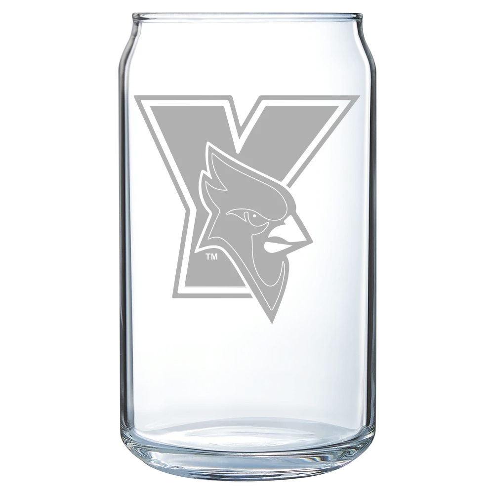 York College (New York) Polar Camel 16 oz. Can Glass
