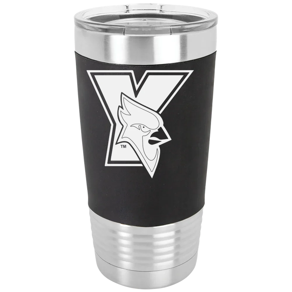 York College (New York) Polar Camel 20 oz. Silicone Grip Tumbler with Standard Lid