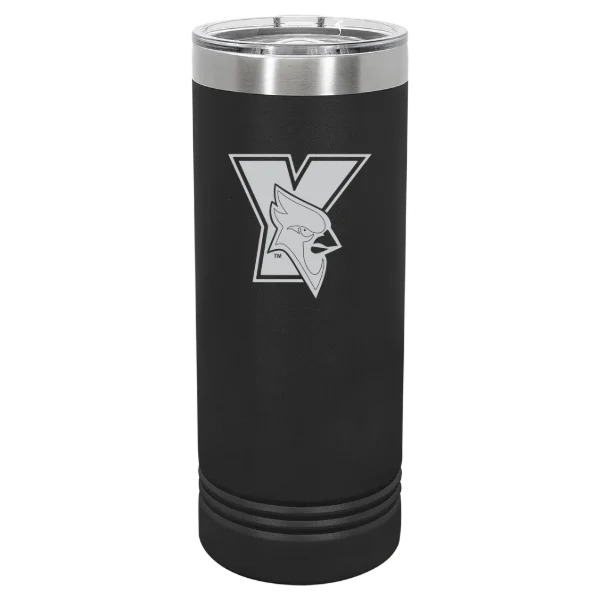 York College (New York) Polar Camel 22 oz. Skinny Tumbler with Slider Lid