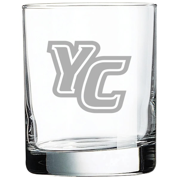 York College (Pennsylvania) Polar Camel 10 1/2 oz. On The Rocks Glass