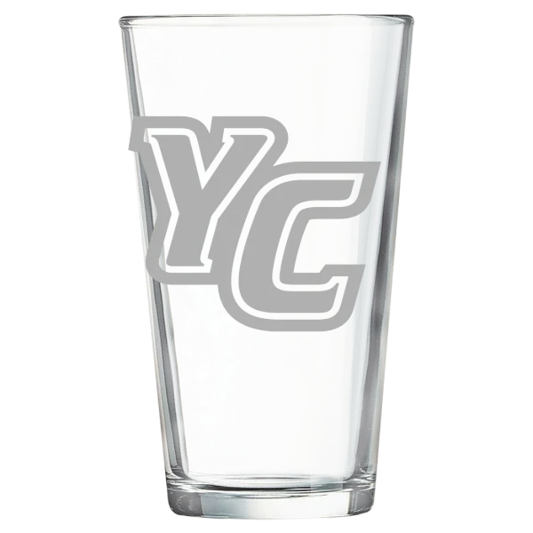 York College (Pennsylvania) Polar Camel 16 oz. Pint Mixing Glass