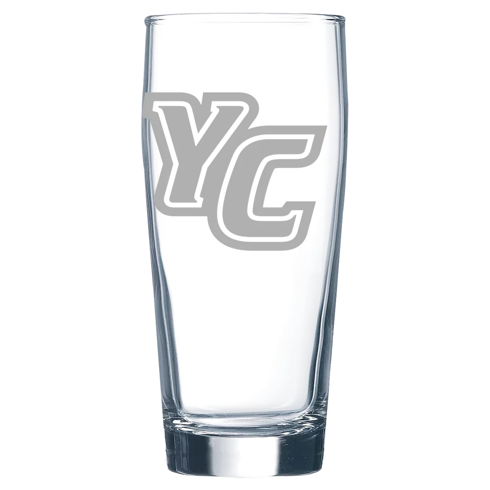 York College (Pennsylvania) Polar Camel 16 oz. Willi Becher Beer Glass