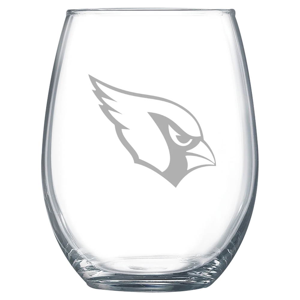 Arizona Cardinals Polar Camel 15 oz. Stemless Wine Glass