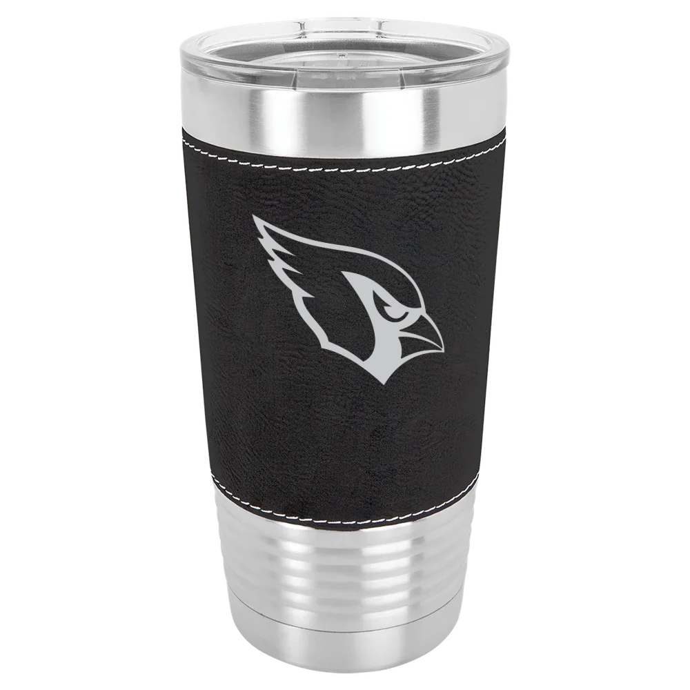 Arizona Cardinals Polar Camel 20 oz. Leatherette Grip Tumbler with Standard Lid