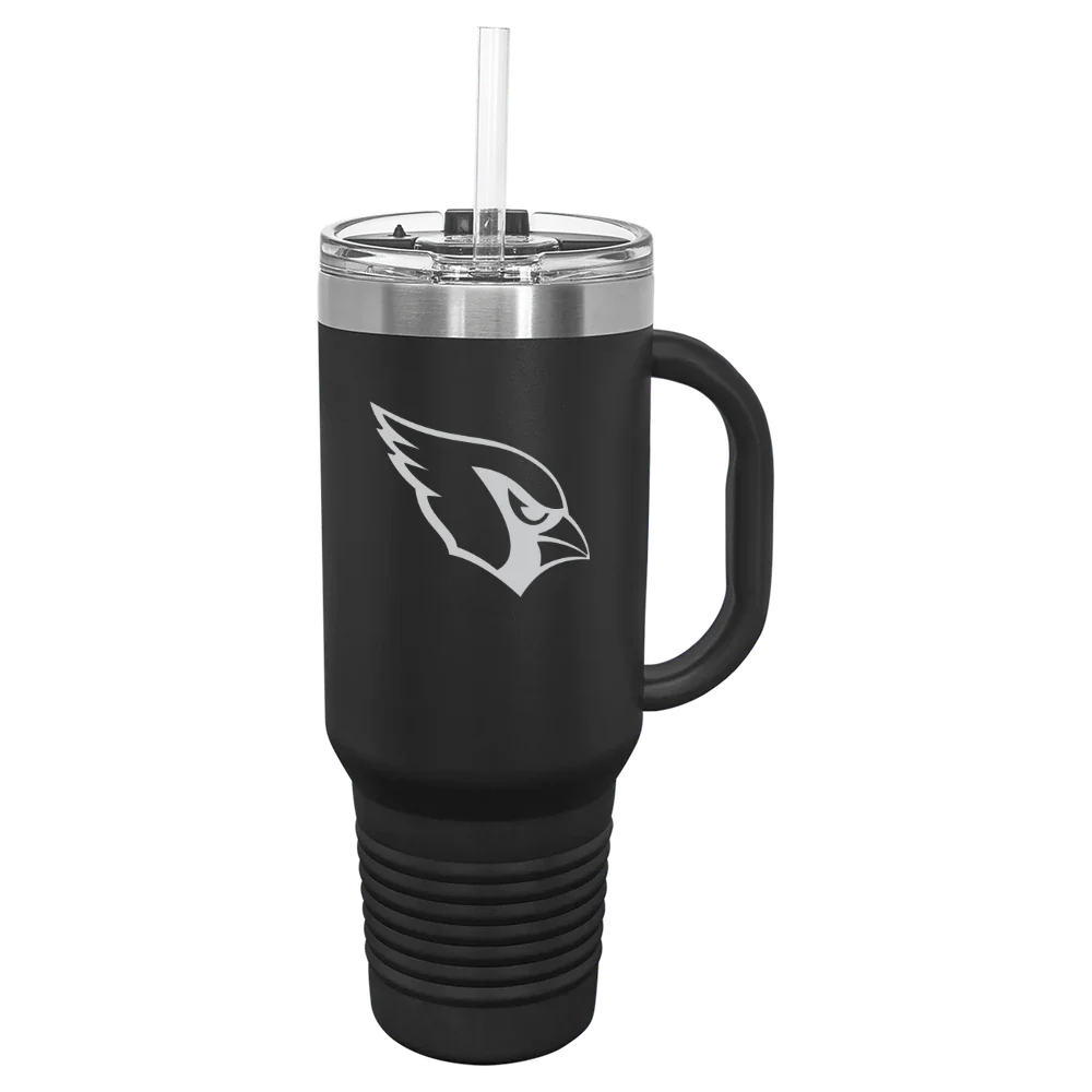 Arizona Cardinals Polar Camel 40 oz. Travel Mug with Snap Lid & Straw
