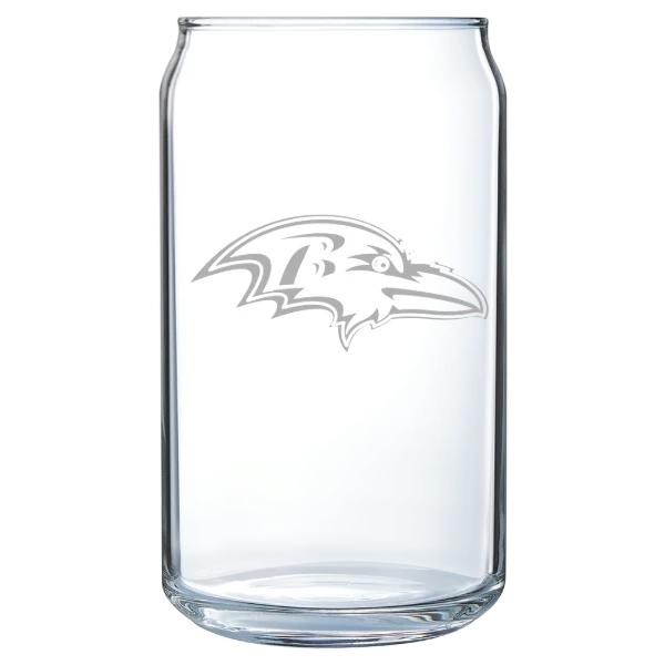 Baltimore Ravens Polar Camel 16 oz. Can Glass