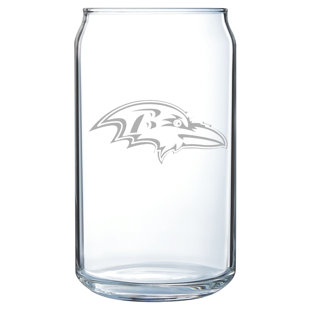 Baltimore Ravens Polar Camel 16 oz. Can Glass