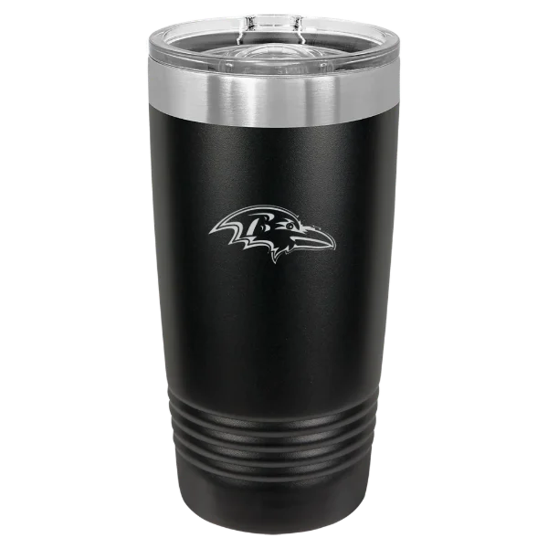 Baltimore Ravens Polar Camel 20 oz. Ringneck Tumbler with Slider Lid
