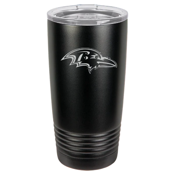 Baltimore Ravens Polar Camel 20 oz. Ringneck Tumbler with Standard Lid