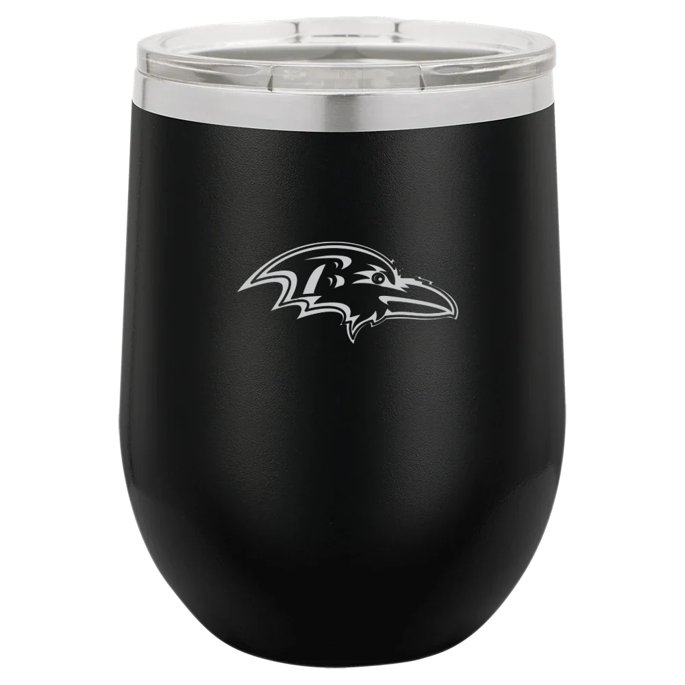 Baltimore Ravens Polar Camel 12 oz. Stemless Wine Tumbler