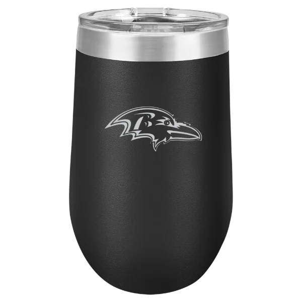 Baltimore Ravens Polar Camel 16 oz. Stemless Wine Tumbler