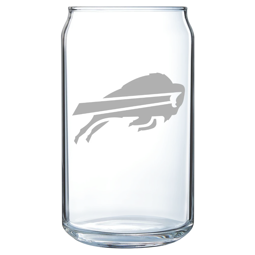 Buffalo Bills Polar Camel 16 oz. Can Glass