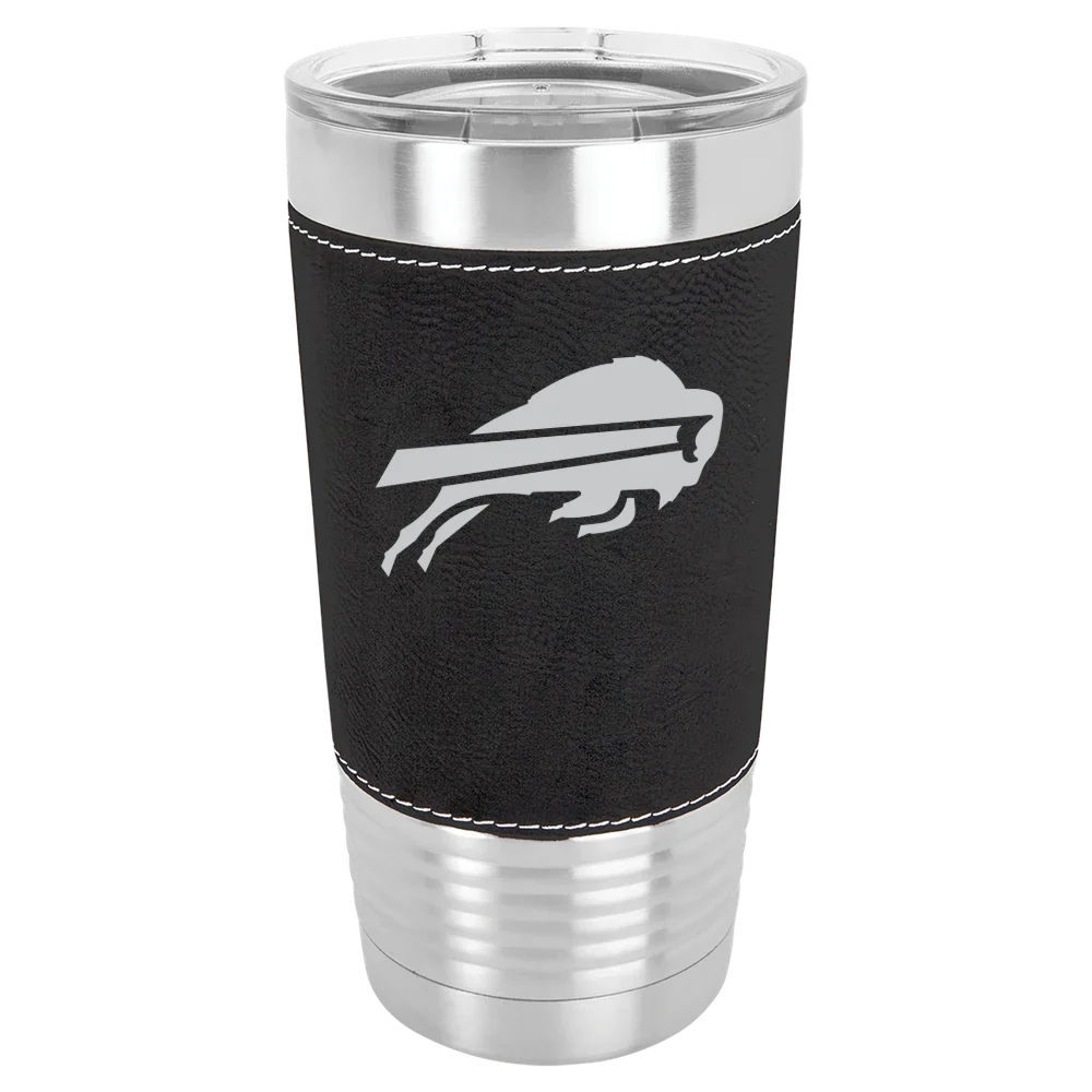 Buffalo Bills Polar Camel 20 oz. Leatherette Grip Tumbler with Standard Lid