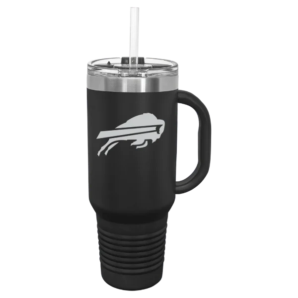 Buffalo Bills Polar Camel 40 oz. Travel Mug with Snap Lid & Straw